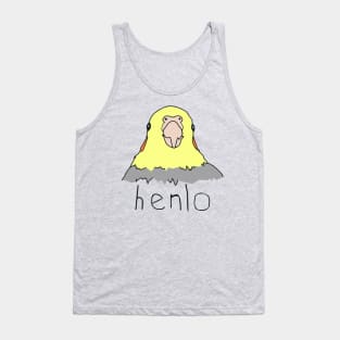 henlo doodle birb Tank Top